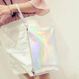 2017 Fashion women messenger bags ladies Envelope Clutches handbag Laser women bags Designer clutch bag