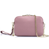 2017 Fashion Women Messenger Bags Genuine Leather Shoulder Crossbody Bag Ladies Handbag Casual Small Bag Lady Chains Party Bag