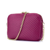 2017 Fashion Women Messenger Bags Genuine Leather Shoulder Crossbody Bag Ladies Handbag Casual Small Bag Lady Chains Party Bag