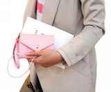 2017 fashion women leather handbags Purse Phone Wallet Short Bag