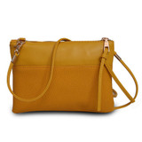 2017 Fashion women ladies leather wallets messenger bags female bolsa feminina Small Clutch Purse