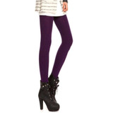 2017 Fashion Women Fleece Velvet Winter Warm Knitted Thick Slim Fitness Elastic Tight Pants -MX8