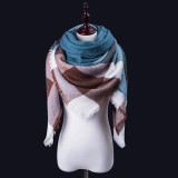 2017 Fashion Warm Winter Scarf For Women Scarf Luxury Brand Cashmere Wrap Scarf Women Blanket Pashmina Shawl Drop Shipping