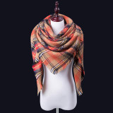 2017 Fashion Warm Winter Scarf For Women Scarf Luxury Brand Cashmere Wrap Scarf Women Blanket Pashmina Shawl Drop Shipping