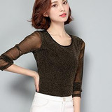 Mesh Blouse Shirt Women Formal Long Sleeve Tops Female Autumn Winter 2017 Korean Elegant Slim Fitness Sheer Ladies Office Shirts Mesh Blouse Shirt Women Formal Long Sleeve Tops Female Autumn Winter 2017 Korean Elegant Slim Fitness Sheer Ladies Office Shirts