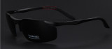 MERRYSTORE Men Luxury Brand Aluminum Alloy Polarized Sunglasses Ultralight Frame Man Classic Polarized Glasses UV400 With Case