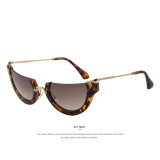 MERRY'S Fashion Women Cat Eye Sunglasses Classic Brand Designer Semi-Rimless Sunglasses Butterfly Shades UV400 MERRY'S Fashion Women Cat Eye Sunglasses Classic Brand Designer Semi-Rimless Sunglasses Butterfly Shades UV400
