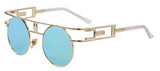 MERRY'S Fashion Women Brand Designer Unique Gothic Sunglasses Metal Frame Steampunk Men Sunglasses Oculos de sol UV400