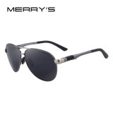 MERRY'S 2017 New Men Brand Sunglasses HD Polarized Glasses Men Brand Polarized Sunglasses High quality With Original Case S'404