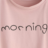 Merry Pretty Harajuku Women Tops Summer Korean Style Cute Fashion Pink O-Neck Short Sleeve Letter Print Crop T-shirt Punk Top