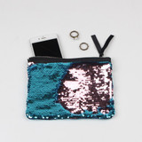 Mermaid Sequin Clutch Bag 19*15cm Women Reversible Sequins Glitter Handbag Evening Clutch Bag Purse Cosmetic bag