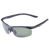 Mens Traveling UV400 Sunglasses HD Polarized Aluminum Magnesium Sun Glasses For Driving