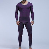 Mens Thermal Underwear WJ 2016 Modal Solid Color Warm Quality Sleep Set Men's Long Johns Set Thermal Calzoncillos Largos Hombre