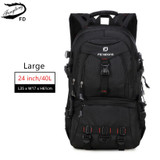 FengDong black big size multifunctional high school backpack waterproof school bags for boys male laptop bag 15.6 college bags FengDong black big size multifunctional high school backpack waterproof school bags for boys male laptop bag 15.6 college bags
