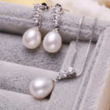 FENASY Trendy natural pearl Necklace Set women natural pearl Jewelry Chain Necklace Bracelet African Jewelry Sets aliexpress