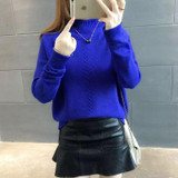 Female Sweater 2017 Fashion Women Pullover Women Tights For Female Turtleneck Jersey Jumper Winter Sweater For Women Casual Tops