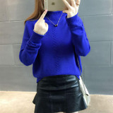 Female Sweater 2017 Fashion Women Pullover Women Tights For Female Turtleneck Jersey Jumper Winter Sweater For Women Casual Tops