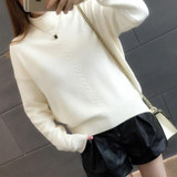Female Sweater 2017 Fashion Women Pullover Women Tights For Female Turtleneck Jersey Jumper Winter Sweater For Women Casual Tops