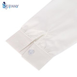 Female Elegant Black Bow Tie White Blouses Chiffon Peter Peter Pan Collar Casual Shirt Ladies Tops School Blouse 2 style