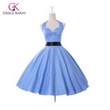 2017 new style Summer Womens Plus size 50s 60s Retro robe Vintage Rockabilly Party Cocktail Dresses Polka Dots Pin up clothing 2017 new style Summer Womens Plus size 50s 60s Retro robe Vintage Rockabilly Party Cocktail Dresses Polka Dots Pin up clothing