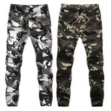 2017 New Spring Fashion Brand Men Pants Men Military Camouflage Pencil Pants Joggers Sweatpants Army sweatpan Pants Trousers 5XL