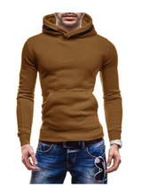 2017 New Spring Autumn Hoodies Men Fashion Brand Pullover Solid Color Turtleneck Sportswear Sweatshirt Men'S Tracksuits Moleton