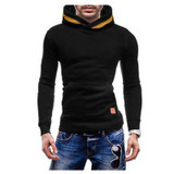 2017 New Spring Autumn Hoodies Men Fashion Brand Pullover Solid Color Turtleneck Sportswear Sweatshirt Men'S Tracksuits Moleton
