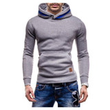 2017 New Spring Autumn Hoodies Men Fashion Brand Pullover Solid Color Turtleneck Sportswear Sweatshirt Men'S Tracksuits Moleton