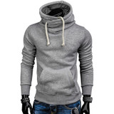 2017 New Spring Autumn Hoodies Men Fashion Brand Pullover Solid Color Turtleneck Sportswear Sweatshirt Men'S Tracksuits Moleton