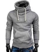 2017 New Spring Autumn Hoodies Men Fashion Brand Pullover Solid Color Turtleneck Sportswear Sweatshirt Men'S Tracksuits Moleton