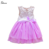 2017 Summer Cotton Baby Aestheticism Fairy Tale Petals Colorful Dress Chiffon Princess Newborn Baby Dresses For