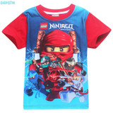 2017 Summer Children's Clothing Baby Boys Girls T-shirt moana batman Ninja Ninjago Cartoon Trolls T-shirt Kids Tops Tees T Shirt