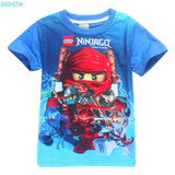 2017 Summer Children's Clothing Baby Boys Girls T-shirt moana batman Ninja Ninjago Cartoon Trolls T-shirt Kids Tops Tees T Shirt