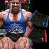 2017 Summer brand fitness shorts men cotton bodybuilding bermuda cargo shorts golds gyms workout sweat short pants