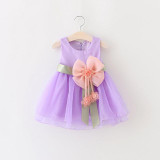 2017 Summer Baby Girl Dress Newborn Cotton Princess Dress Baby Girl Clothes GD-443 Wedding Baby Girl Party Dress Kids Clothes