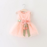 2017 Summer Baby Girl Dress Newborn Cotton Princess Dress Baby Girl Clothes GD-443 Wedding Baby Girl Party Dress Kids Clothes
