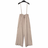 2017 Summer and Spring New Women Pants Korean Style Casual Women Pants Harness Cotton Loose Wide Leg Pants for Women Pants 2017 Summer and Spring New Women Pants Korean Style Casual Women Pants Harness Cotton Loose Wide Leg Pants for Women Pants