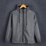 Free shipping Spring autumn men 3m reflective jacket windbreaker hooded coat sportwear jacket