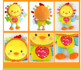 Free shipping Plush baby toys appease infants teddy appease towel grasping rattles, BB, multi-functional brinquedos para bebe