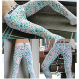 Free Shipping New male underwear print Cotton Thermal Underwear Bottom Long Johns Underpants Leggings Tights