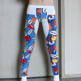 Free Shipping New male underwear print Cotton Thermal Underwear Bottom Long Johns Underpants Leggings Tights