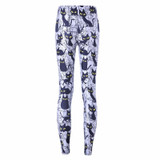 Free shipping New Hot Sexy Women New Pants Womens Trousers Fashion Cute cartoon black cat Pant Capris Cute New Fitness Free shipping New Hot Sexy Women New Pants Womens Trousers Fashion Cute cartoon black cat Pant Capris Cute New Fitness