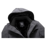 Free Shipping Mens Winter Single Breasted Hooded Wool Coat Men Thicken Velvet Warm Long Overcoat Woolen Jacket