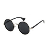 LONSY Pink Round Sunglasses Women Retro Vintage Sun Glasses for Women Brand Design Clear Sunglasses Female Oculos Gafas De Sol