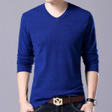 LONMMY Plus size 5XL 6XL 7XL Sweater men v neck Fashion Mens pullover sweater mens knitted sweaters Casual pullover 2017 Autumn