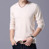 LONMMY Plus size 5XL 6XL 7XL Sweater men v neck Fashion Mens pullover sweater mens knitted sweaters Casual pullover 2017 Autumn