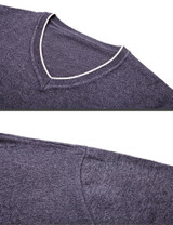 LONMMY Plus size 5XL 6XL 7XL Sweater men v neck Fashion Mens pullover sweater mens knitted sweaters Casual pullover 2017 Autumn