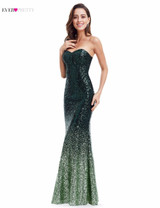 Long Sparkle Evening Dresses Ever Pretty Ombre 2017 New Gorgeous Long Elegant XXGD10070PEC Sequin Mermaid Party Gown Dresses