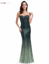 Long Sparkle Evening Dresses Ever Pretty Ombre 2017 New Gorgeous Long Elegant XXGD10070PEC Sequin Mermaid Party Gown Dresses