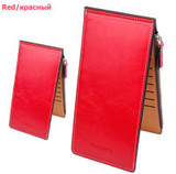 Long Slim Hot Lady Wallet Female Male Men Women Purse Luxury Famous Brand Zipper Perse Money Bag Card Walet Cuzdan Vallet Phone